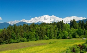 COMBLOUX chalet vue mont blanc